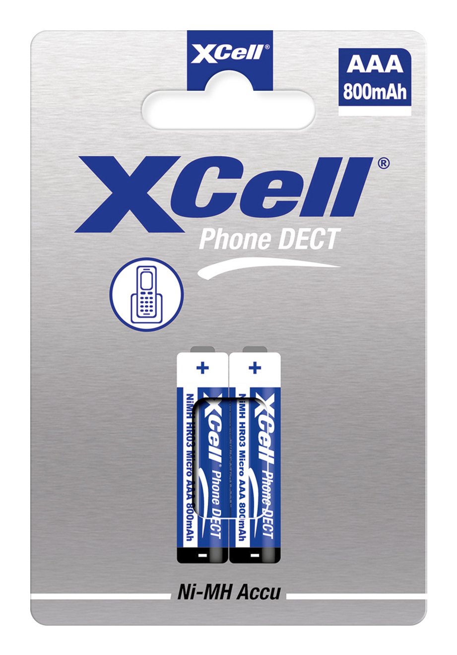 EAN 4042883800694 - XCell 148194 pila doméstica Batería recargable AAA Níquel-metal hidruro (NiMH) imagen 1