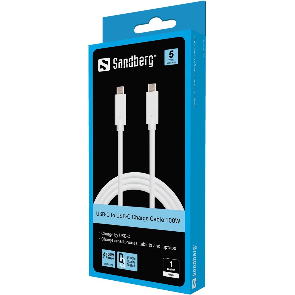EAN 5705730136221 - Sandberg 136-22 cable USB USB C Blanco imagen 3