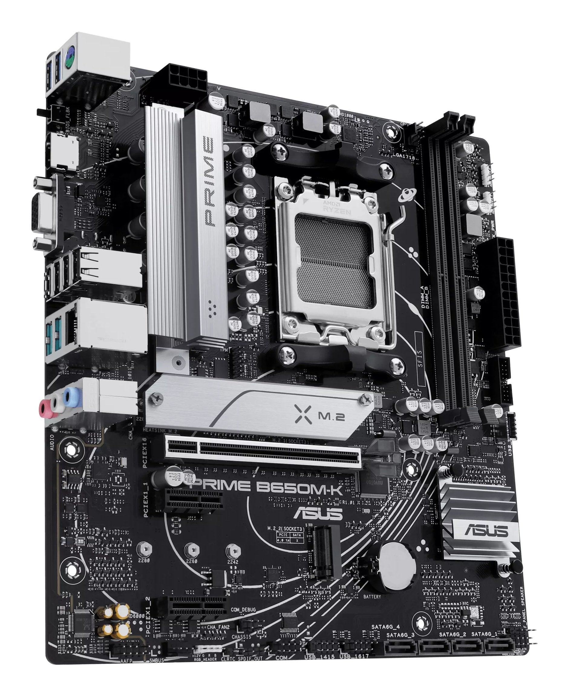 Placa Base Asus Prime B650m-K Amd,Am5,Ddr5,Matx