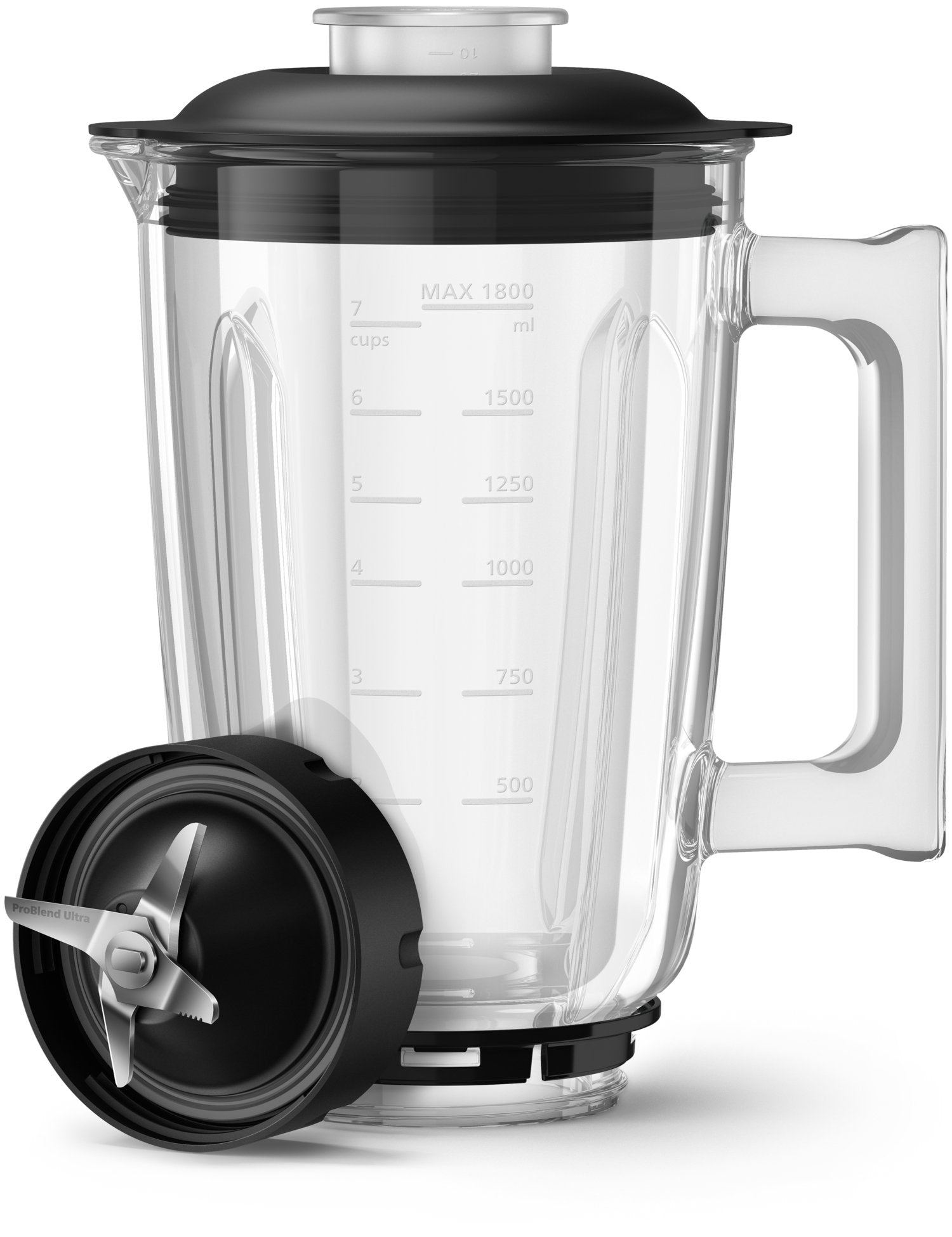 EAN 8720389013539 - Philips 7000 series HR3760/00 licuadora Batidora de vaso 1500 W Negro, Metálico imagen 3