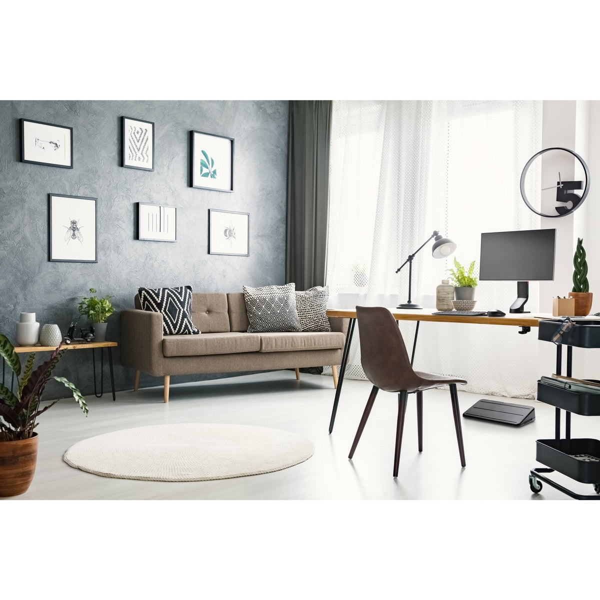 Kensington Space-Saving Single Monitor Arm