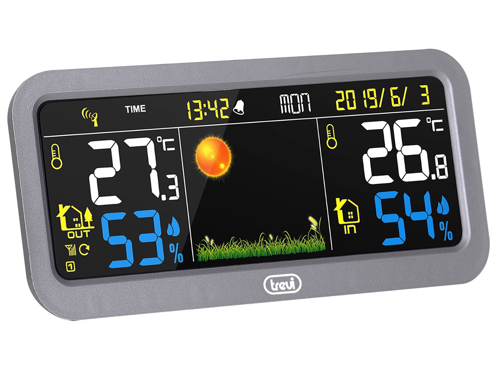 EAN 8011000025681 - Trevi ME 3P20 RC Gris LCD AC/Batería imagen 3