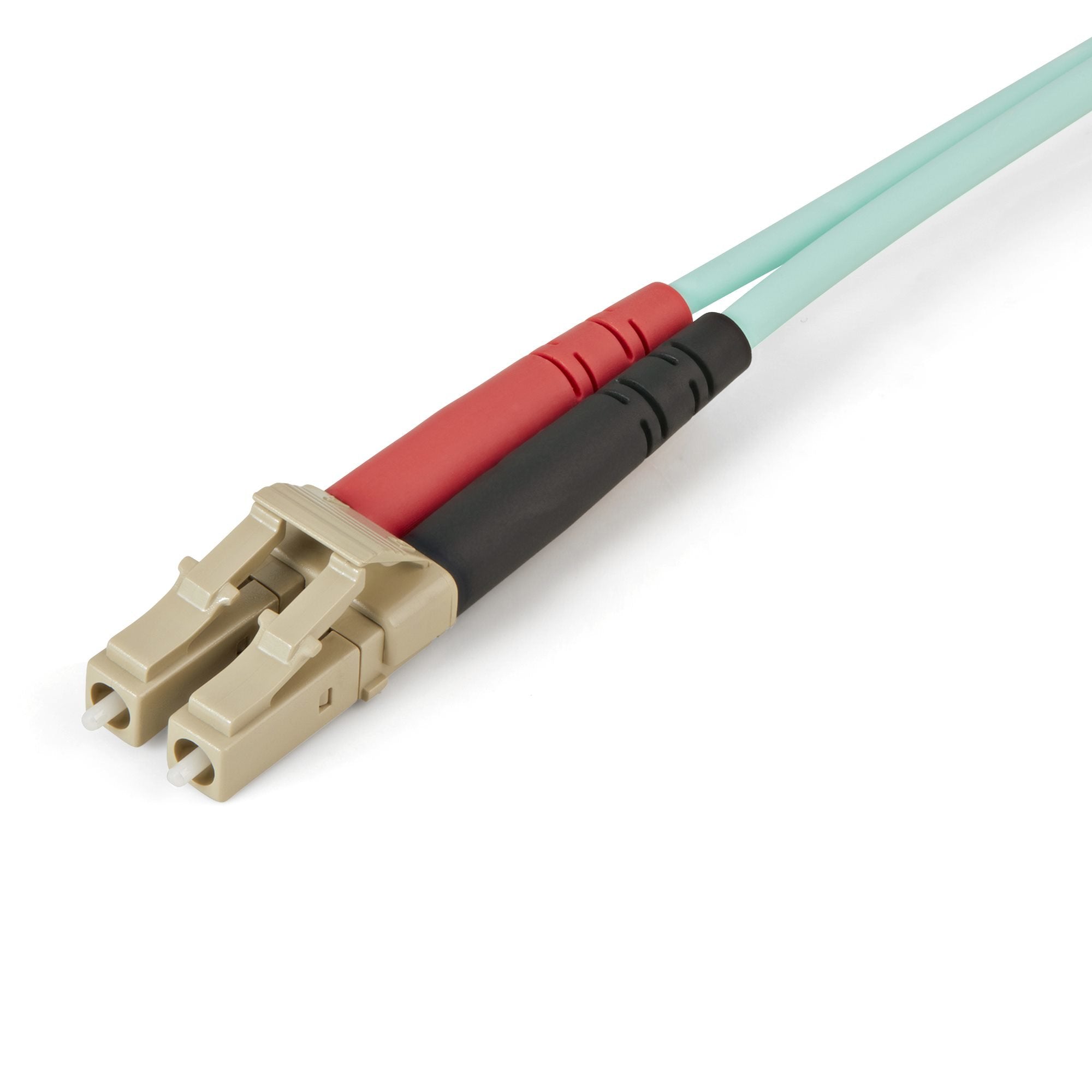 Startech.Com Cable De 5m De Fibra Óptica Dúplex Multimodo Om4 De 100gb 50/125 Lszh Lc A Lc - Aguamarina