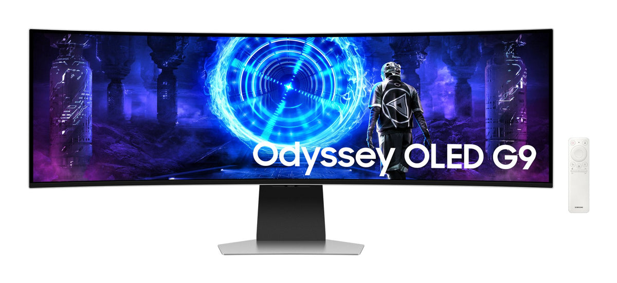 EAN 8806095693392 - Samsung G95SD pantalla para PC 124,5 cm (49") 5120 x 1440 Pixeles Dual QHD OLED Plata imagen 1