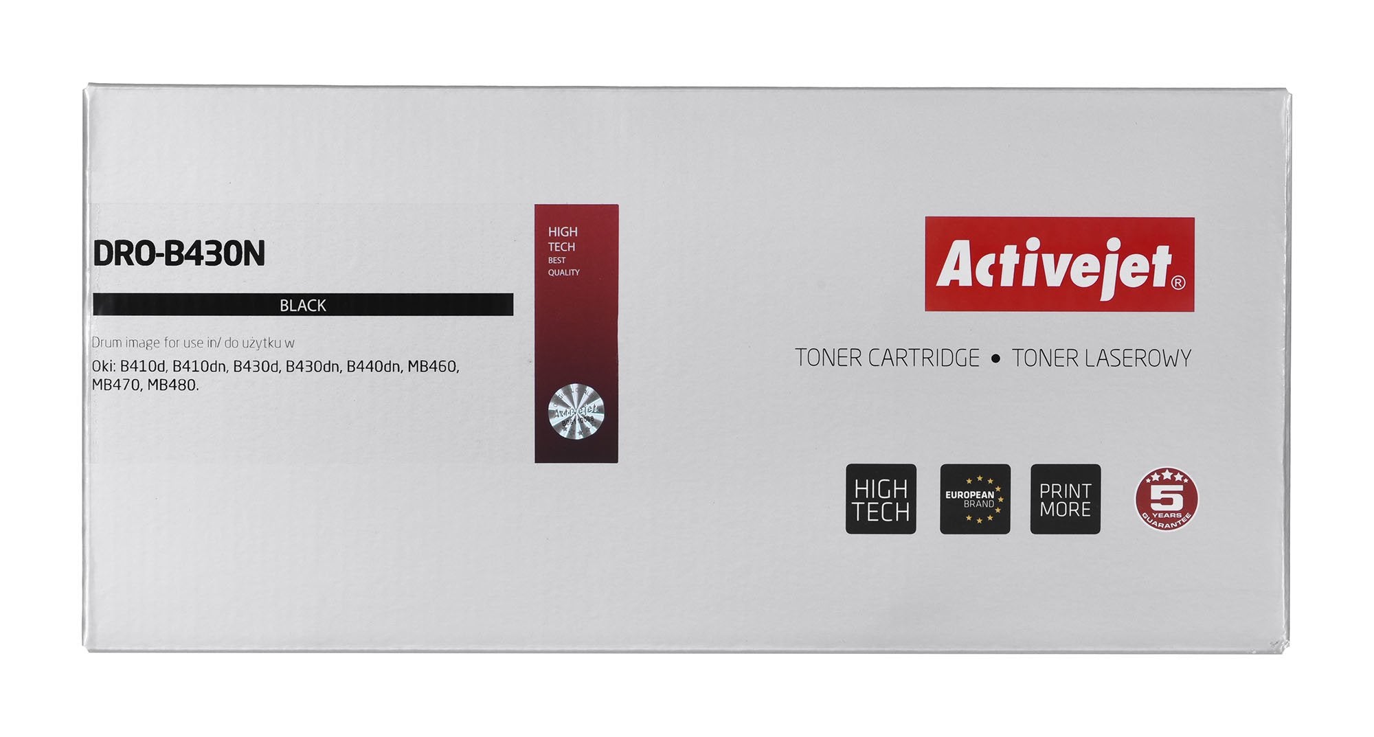 EAN 5901443119609 - Activejet DRO-B430AN Printer OKI black Compatible 1 pieza(s) imagen 1