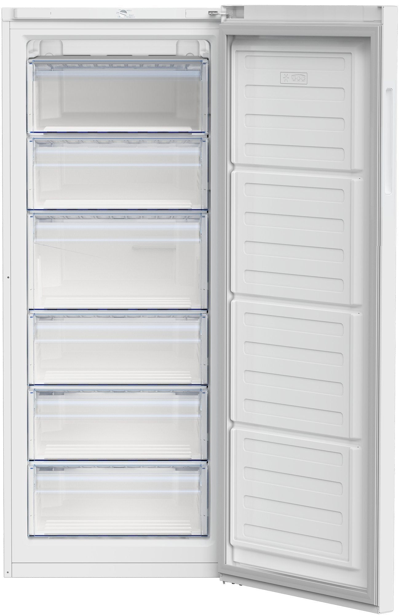 EAN 8690842603556 - Beko RFSA240M41WN Congelador vertical Independiente 215 L Blanco imagen 4