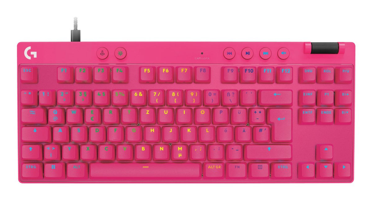Logitech Pro X Tkl Rapid Magenta (De)