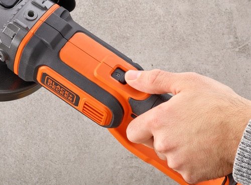 Amoladora Angular Inalámbrica Black+Decker Bcg720m1, 18 Voltios Negro/Naranja, Batería Li-Ion 4ah Bcg720m1-Qw