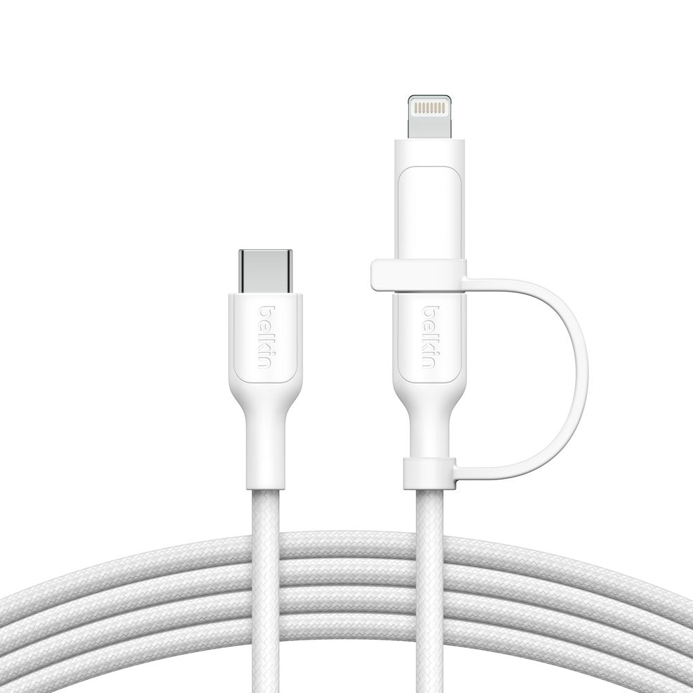 Belkin Boost Charge 2-In-1 Cable Usb-C/Lig.1,5m Bl.Cac003hq1.5mwh