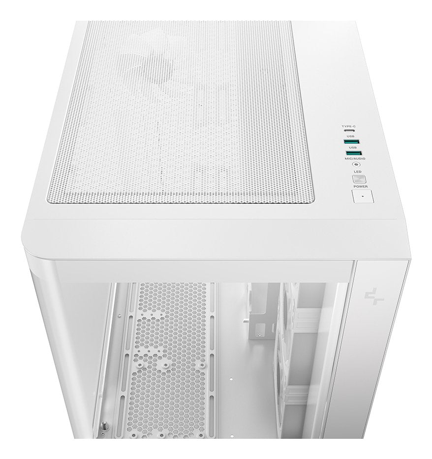 Caja Pc Deepcool Cg530u 4f Wh (Blanco, Gebogene Glasvitrine) R-Cg530u-Whaga4-G