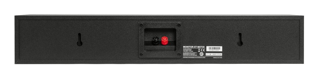 Polk Monitor Xt35c Black Altavoz Central De Estantería