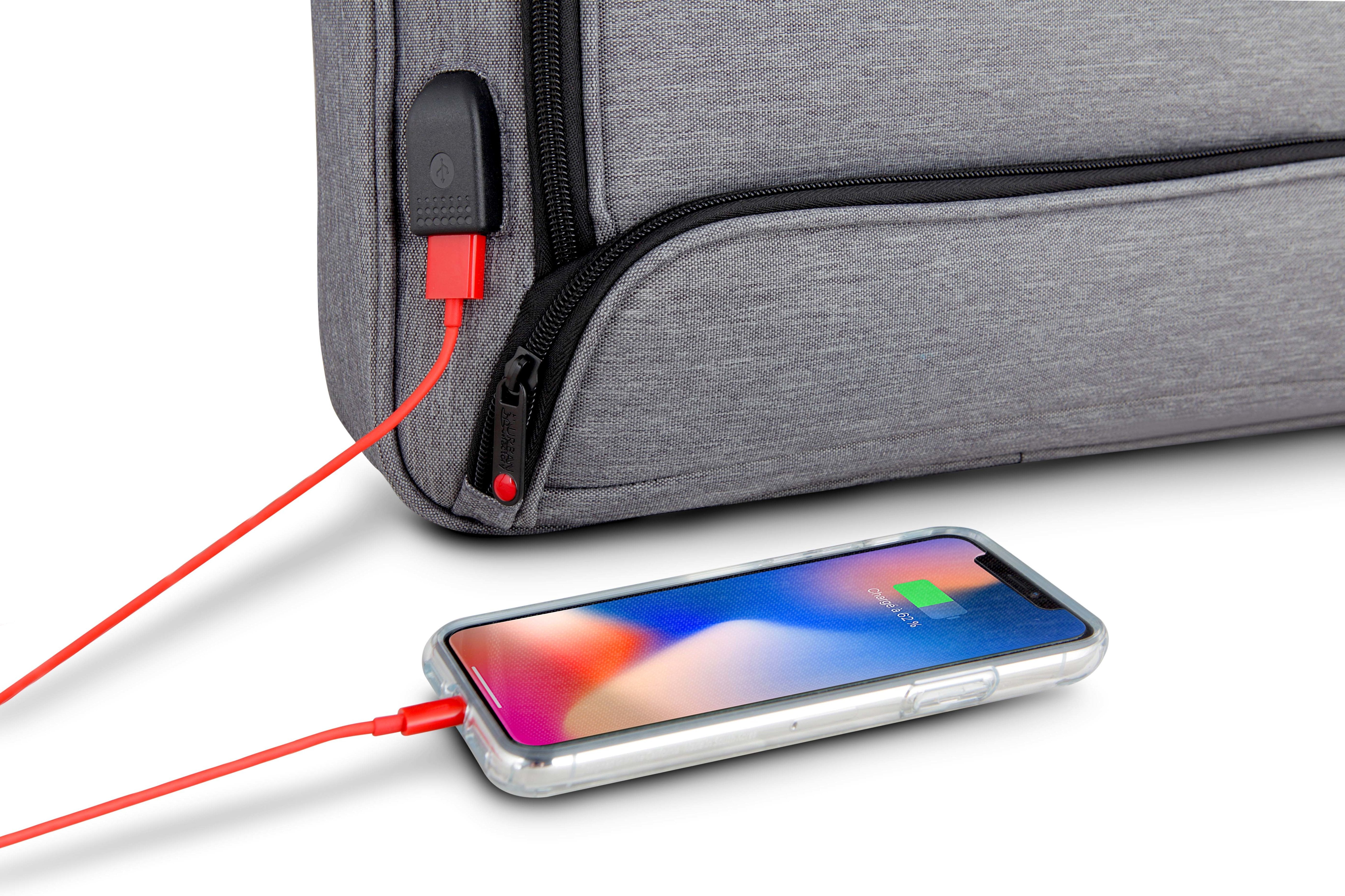 Urban Factory Mixee Maletín Gris Para Portátiles Hasta 15.6"