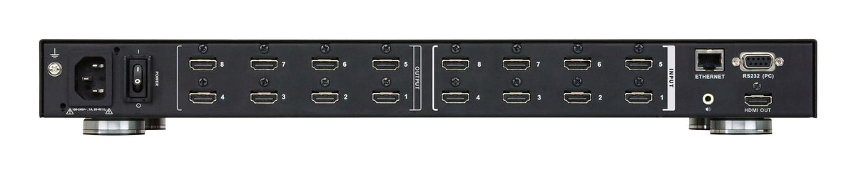 Matrix Switch Hdmi 8x8 Con Escalador, Y Audio