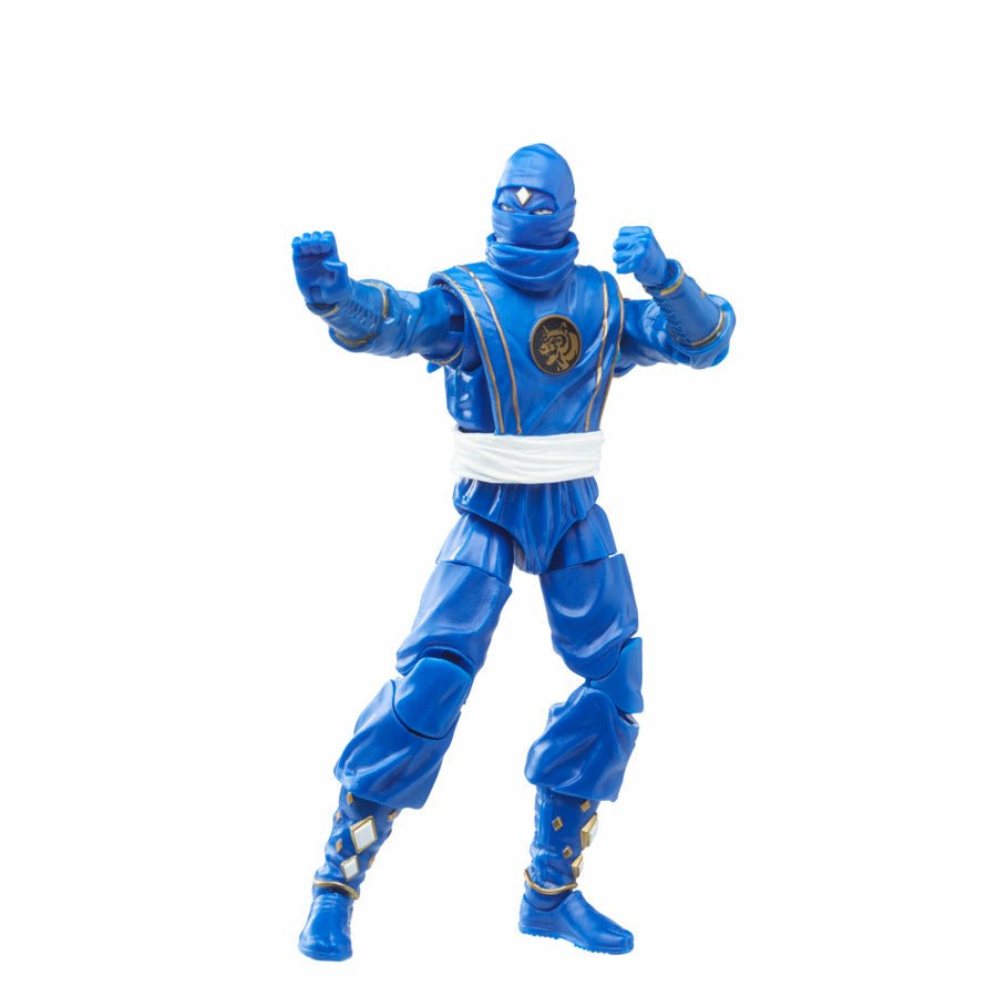 Figura Ninja Blue Ranger Power Rangers Lightning Collection 15cm