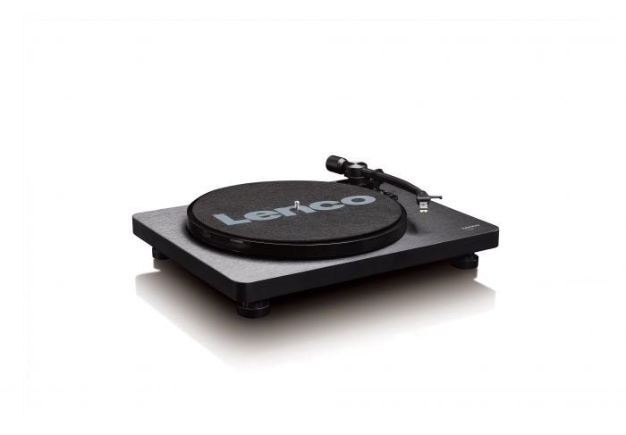 Tocadiscos Lenco L-30 Black De Tracción Por Correa Negro