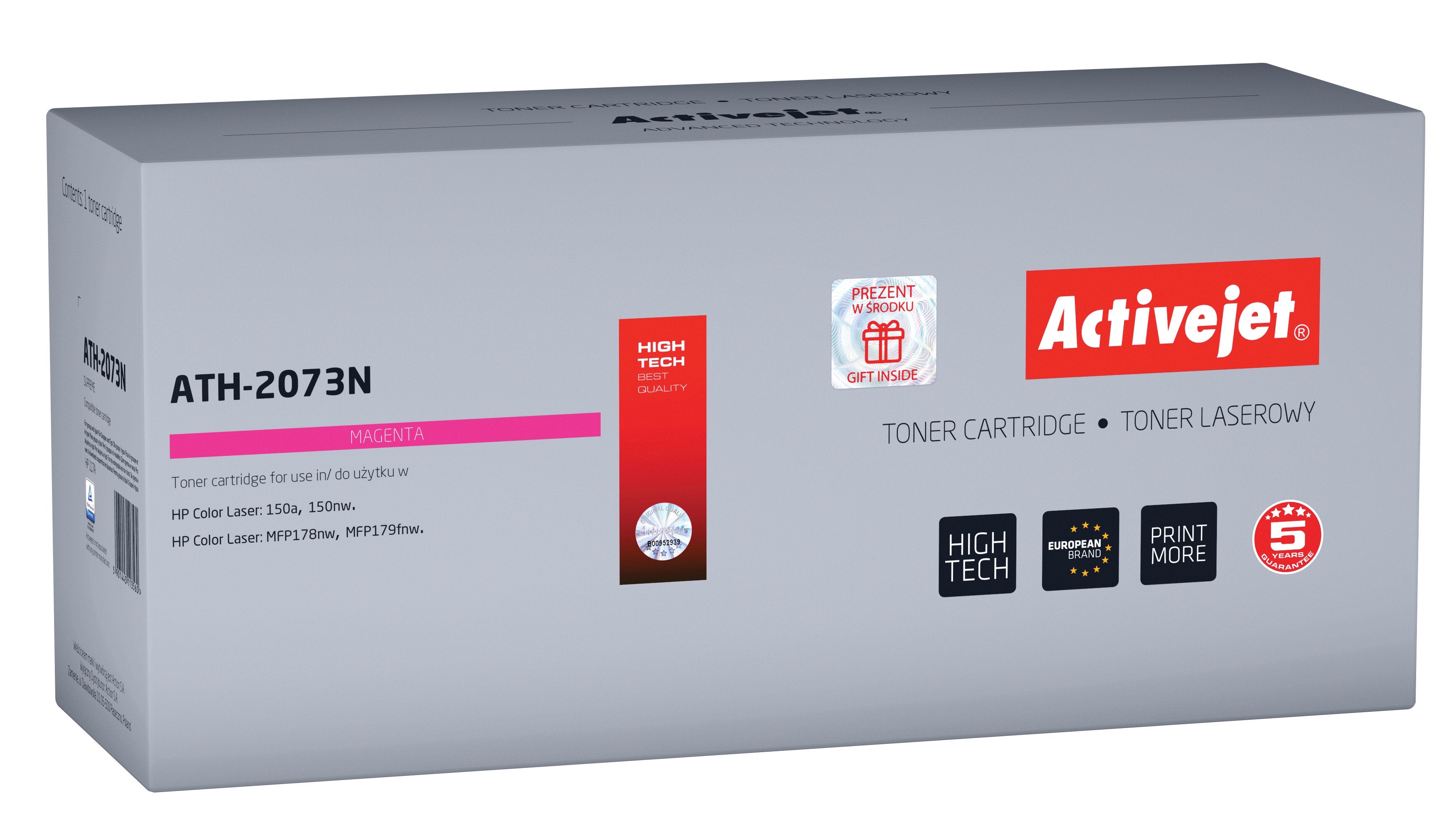 EAN 5901443113560 - Activejet ATH-2073N cartucho de tóner 1 pieza(s) Compatible Magenta imagen 1