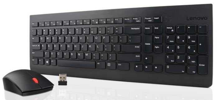 Lenovo 4x30m39472 Teclado (Alemán) + Ratón Inalámbrico Negro