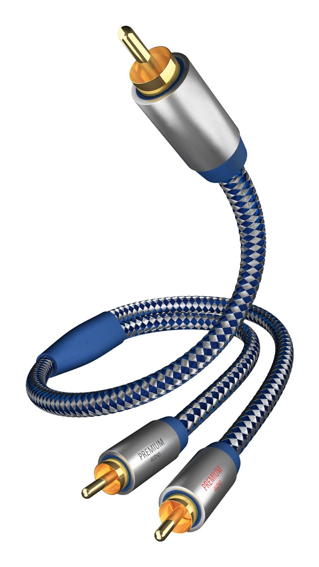 EAN 4001985507832 - Inakustik 0040803 cable de audio 3 m RCA 2 x RCA Azul, Gris imagen 1