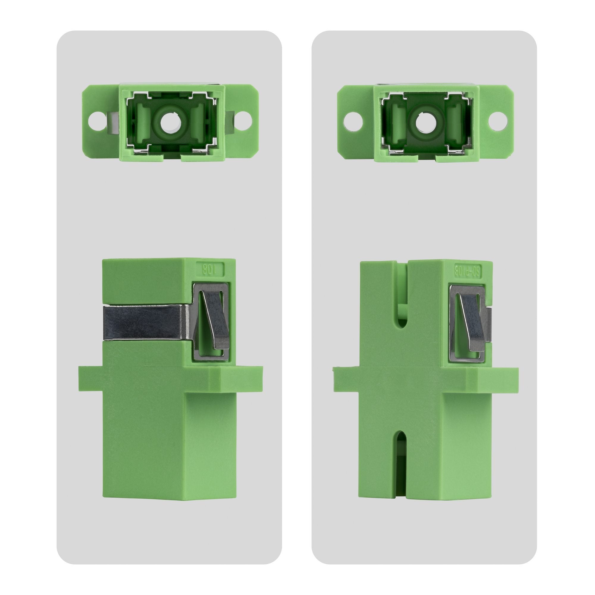 Sc To Sc Coupler 10 Pack, Os2 Single Mode Sc Fiber Optic