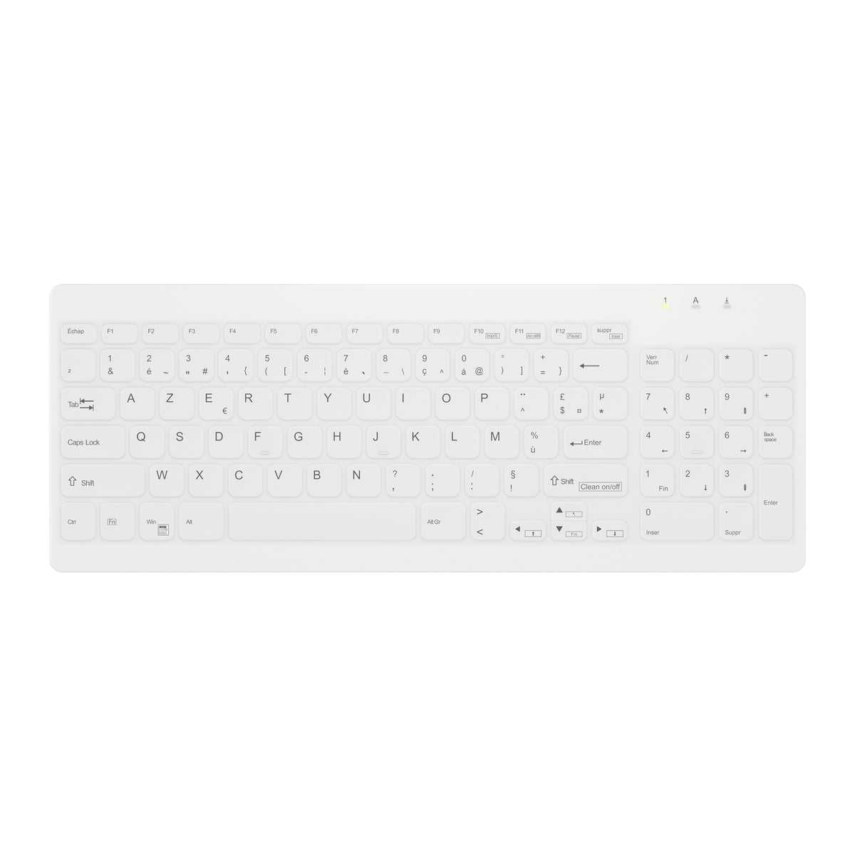EAN 7061115143207 - Contour Design Active Key AK-C7012 teclado Médico USB Francés Blanco imagen 1