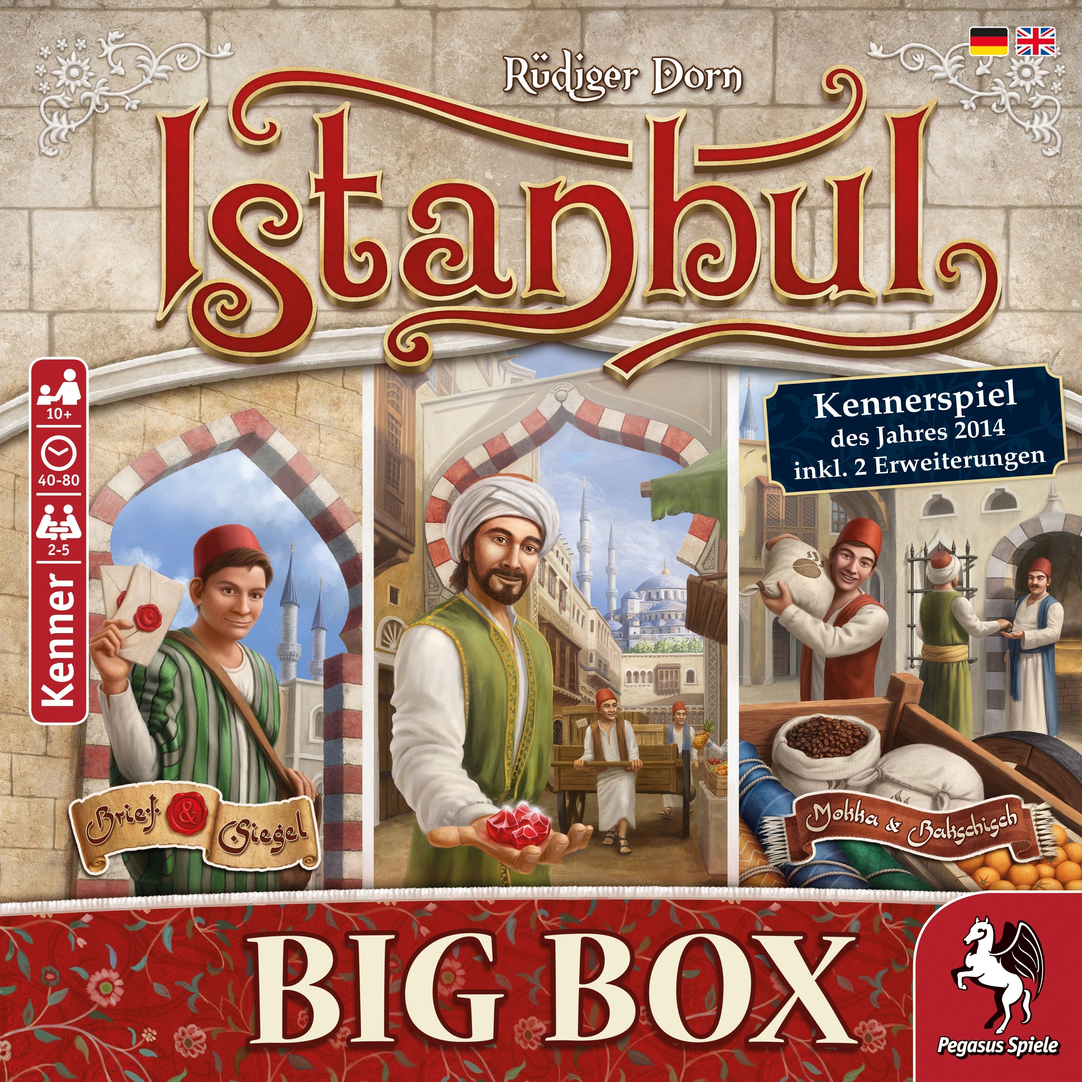 Pegasus Estambul Big Box, Juego De Mesa 55119g