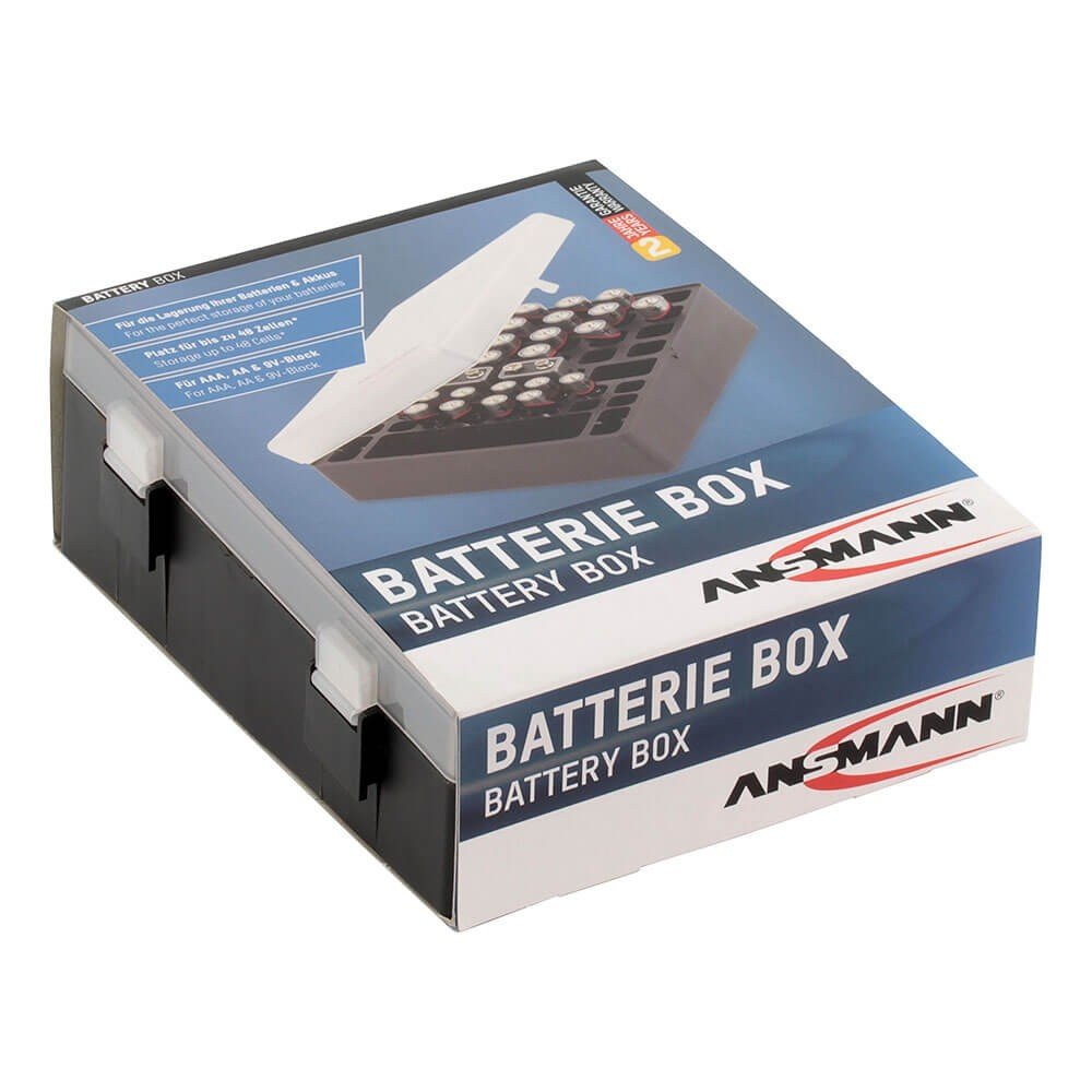EAN 4013674066445 - Ansmann 1900-0041 caja para sostener dispositivo Negro, Transparente imagen 3