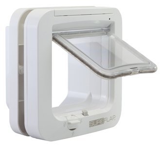 Segula 70935 Puerta Para Gatos Con Microchip Surefeed Blanca
