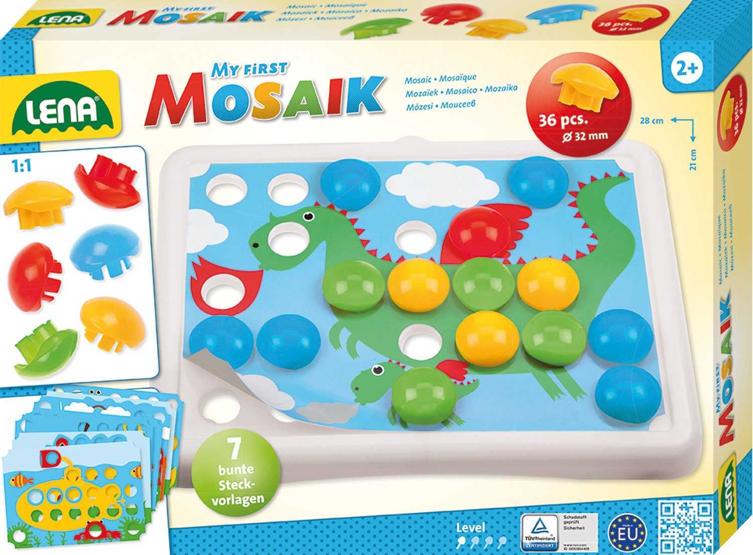 EAN 4006942815500 - Lena My First Mosaic Animals imagen 1