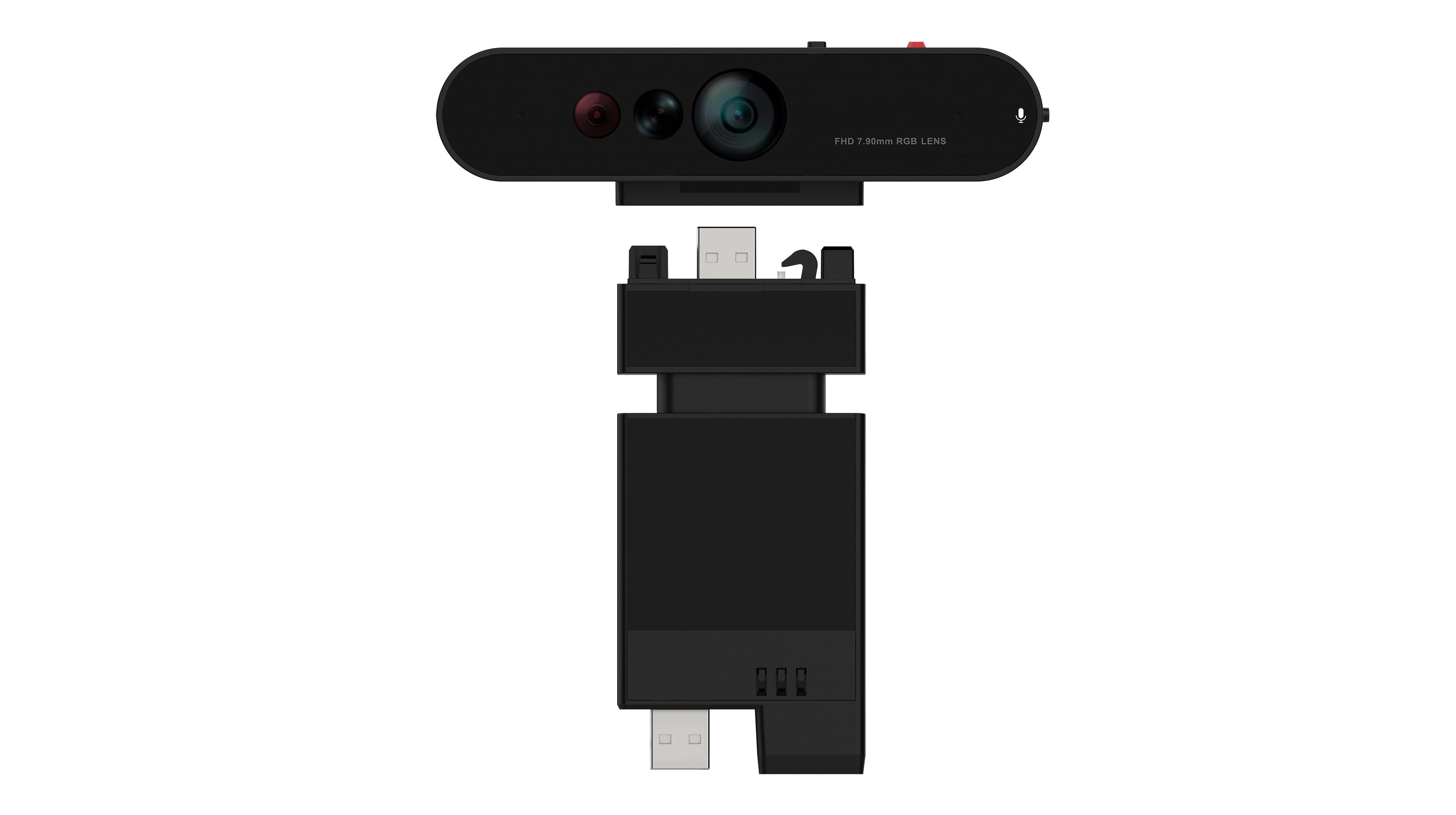 EAN 0195892079835 - Lenovo ThinkVision MC60 (S) cámara web 1920 x 1080 Pixeles USB 2.0 Negro imagen 1
