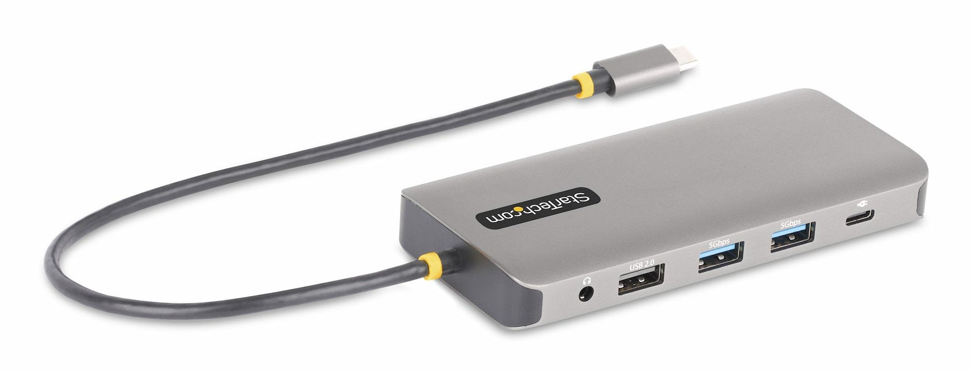 Startech.Com Usb-C Triple-Monitor Multiport Adaptador, Hdmi/Dp/Card Reader - Dockingstation - Usb-C 3.2 Gen 1 / Thunderbol