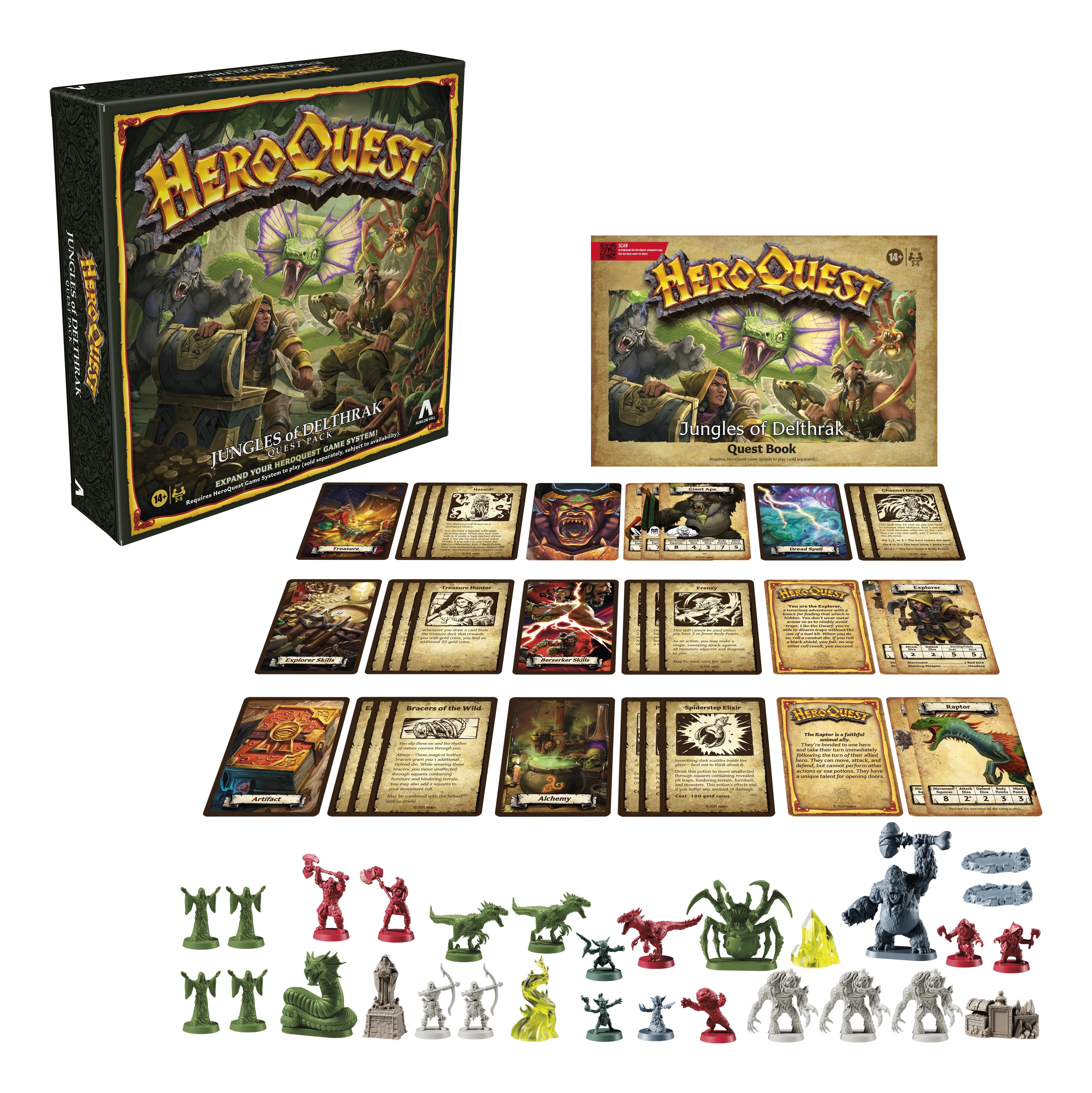 Expansion Juego De Mesa Selvas De Delthark Heroquest Ingles