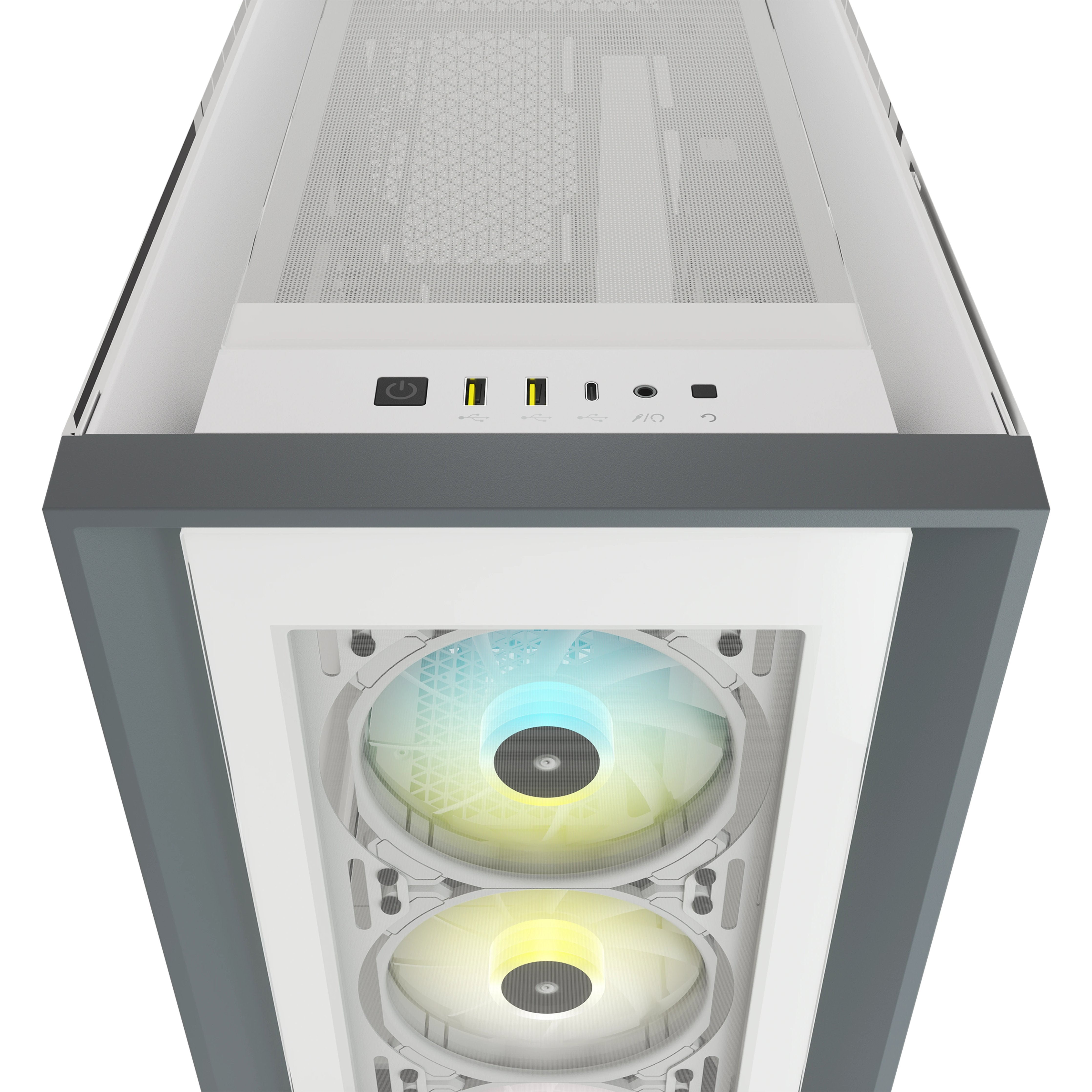 EAN 0840006627531 - Corsair iCUE 5000X RGB Midi Tower Blanco imagen 6