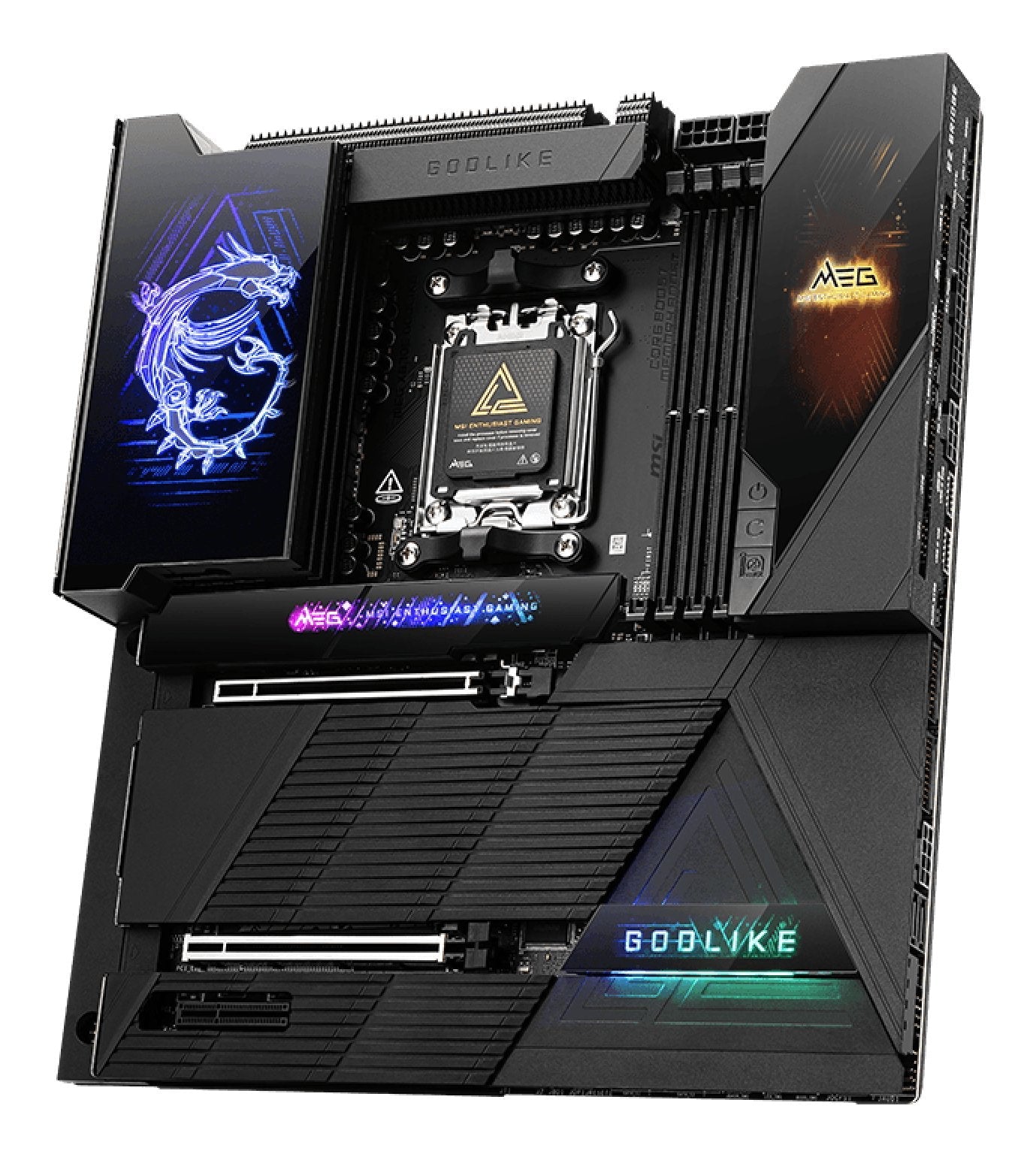 EAN 4711377276221 - MSI MEG X870E GODLIKE placa base AMD X870E Zócalo AM5 ATX extendida imagen 3