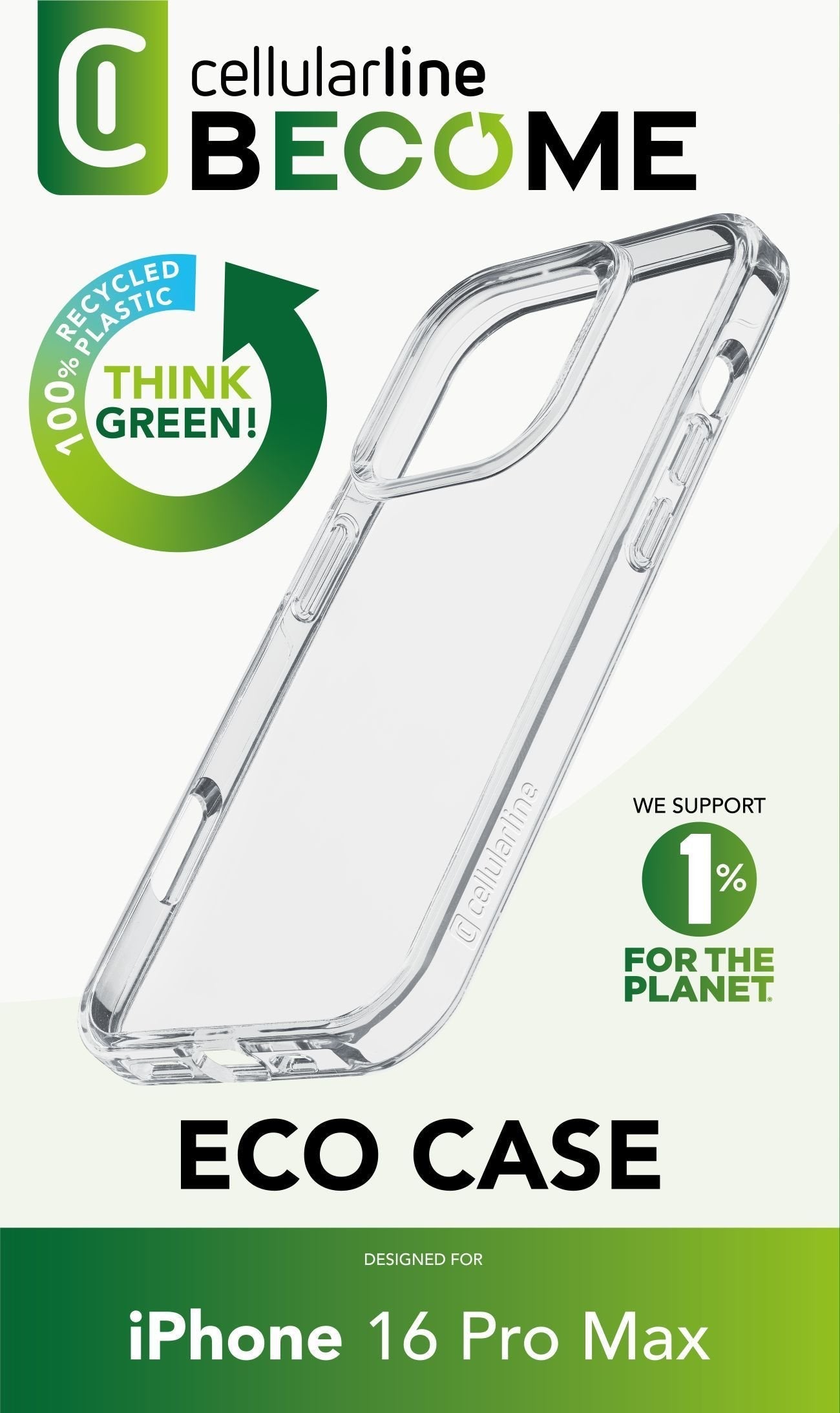 EAN 8018080482601 - Cellularline 8018080482601 funda para teléfono móvil 17,5 cm (6.9") Transparente imagen 2