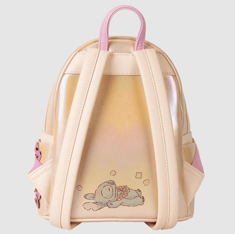 EAN 0671803539839 - Loungefly Stitch & Angel Cherry Blossom Heart Mini mochila Mochila informal Rosa Poliuretano (PU) imagen 6