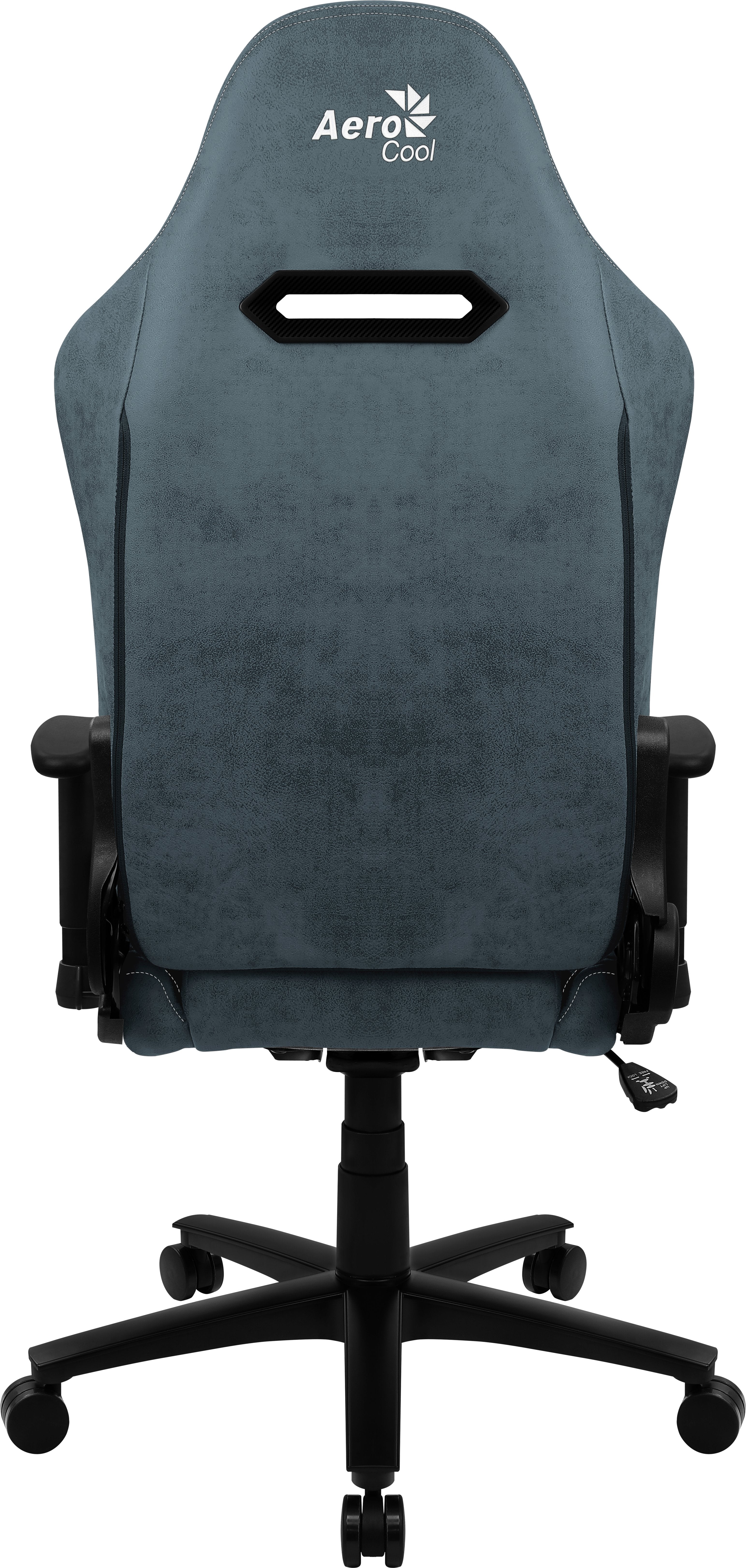 EAN 4710562751130 - Aerocool DUKE AeroSuede Silla para videojuegos universal Negro, Azul imagen 7