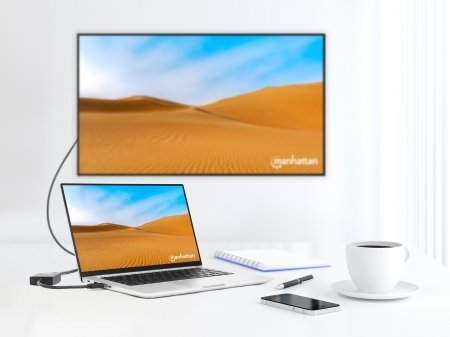 EAN 0766623153690 - Manhattan 153690 base para portátil y replicador de puertos Alámbrico USB 3.2 Gen 1 (3.1 Gen 1) Type-A Ne imagen 6