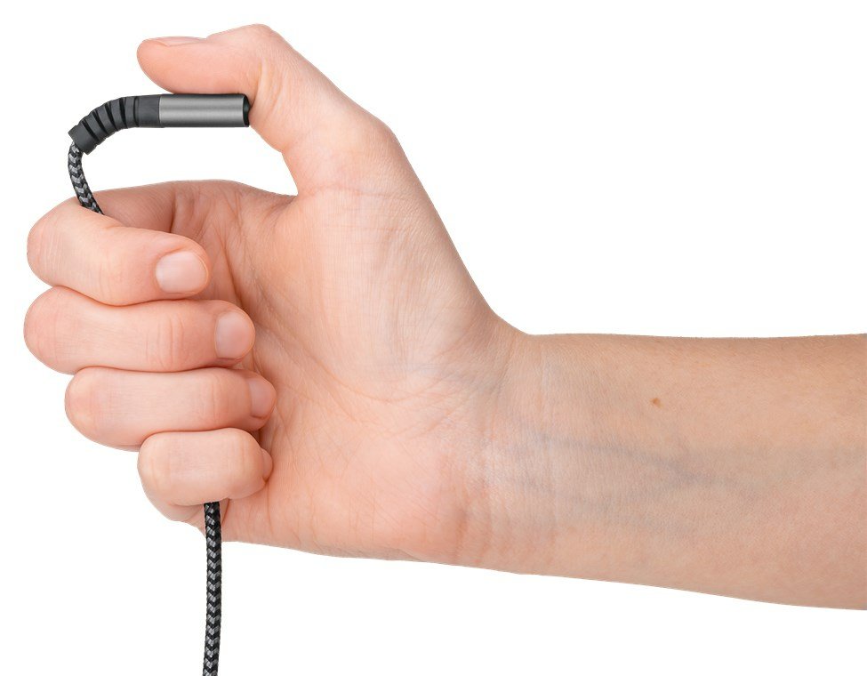 Cable Goobay 65653 Usb 1 M Usb C Negro, Gris