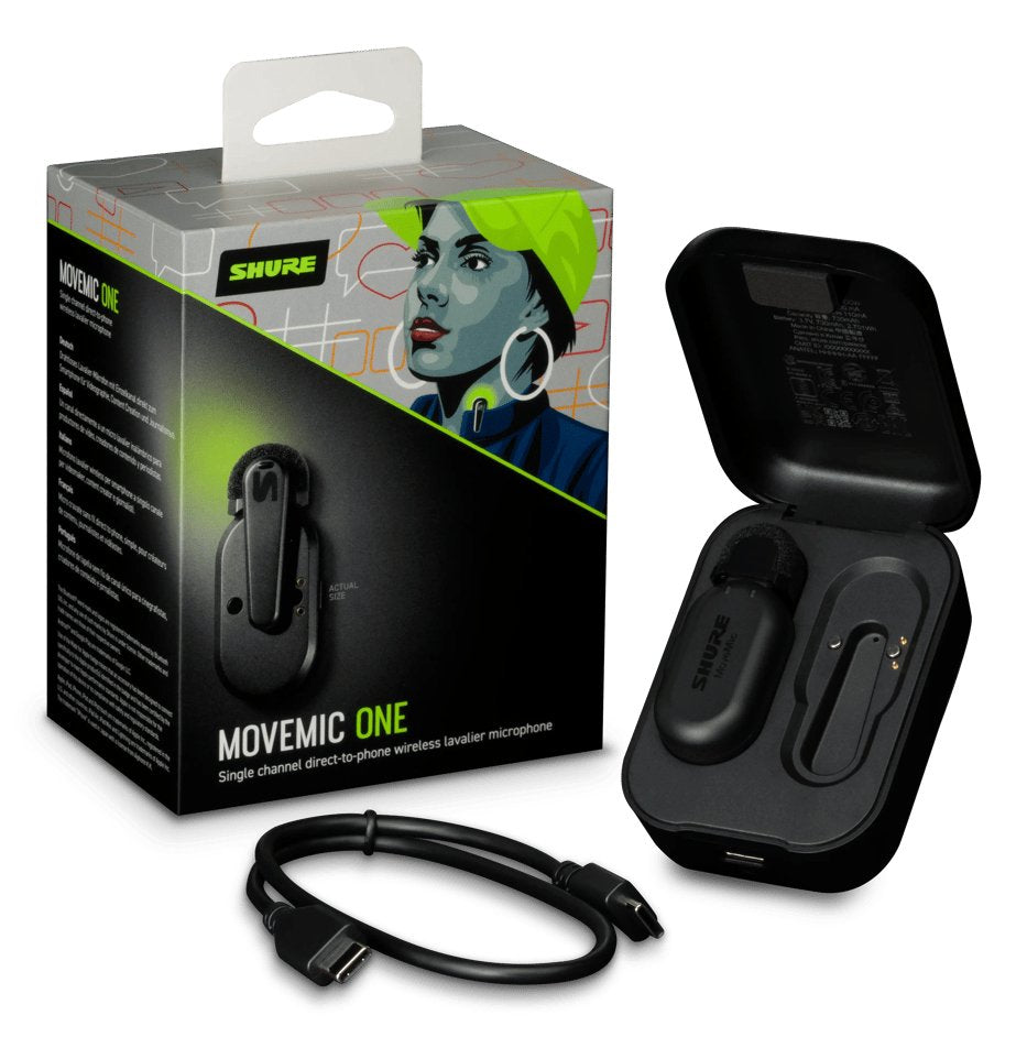 EAN 0042406772570 - Shure MoveMic One Negro Micrófono con pinza de enganche imagen 6