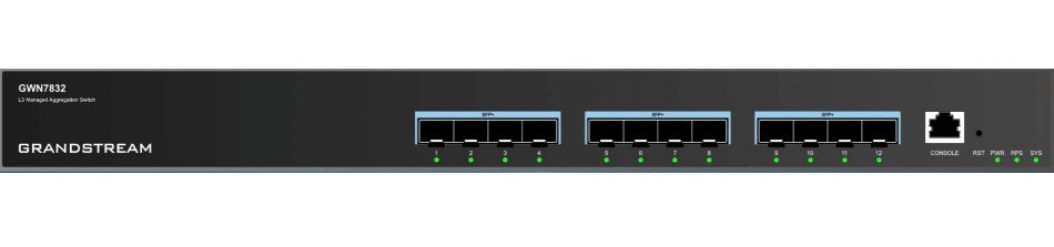 EAN 6947273704614 - Grandstream Networks GWN7832 switch Gestionado L3 10G Ethernet (100/1000/10000) Gris imagen 1