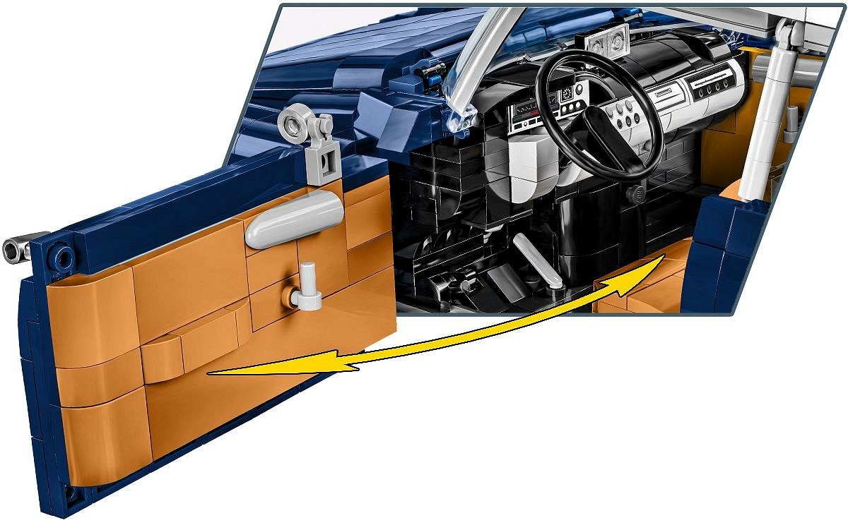 EAN 5902251243487 - COBI Citroen DS 21 Pallas 1968 imagen 4