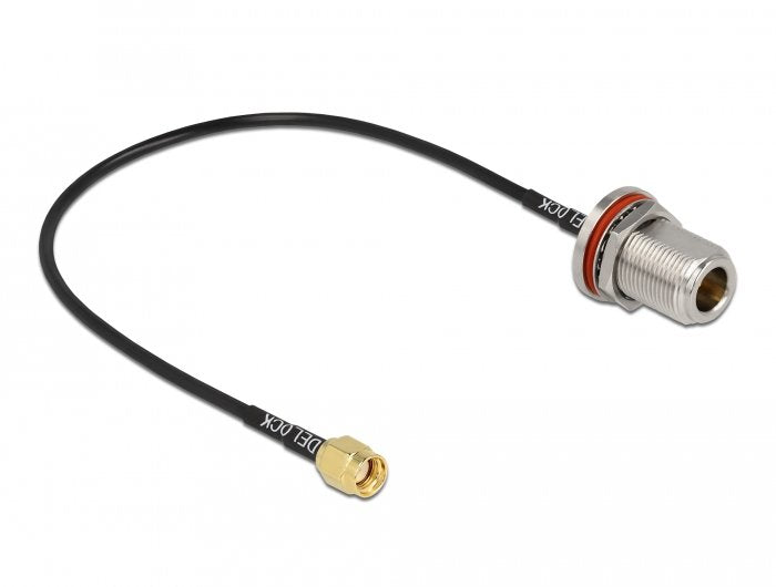 Delock Cable De Antena Rp-Sma Macho A N Hembra Rg-174 30 Cm