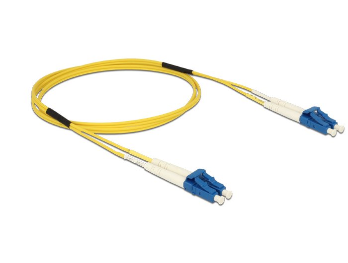 EAN 4043619845996 - DeLOCK 1m LC-LC Cable de fibra óptica e InfiniBand Amarillo imagen 2