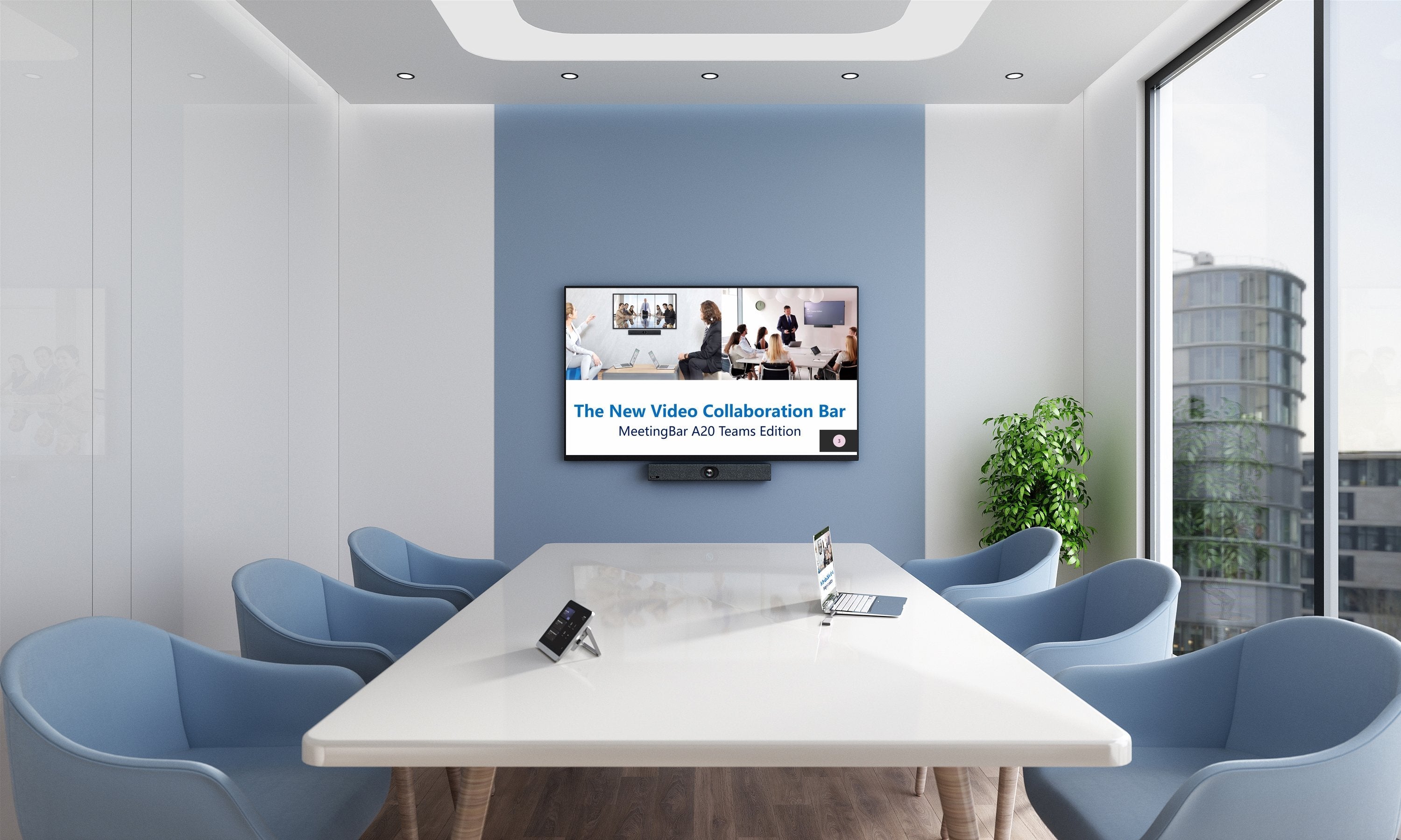 Meetingbar A20 + Ctp18 Touch Panel