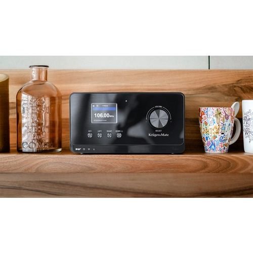 Radio Krüger&Matz Km0816 Radio Personal Analog & Digital Black