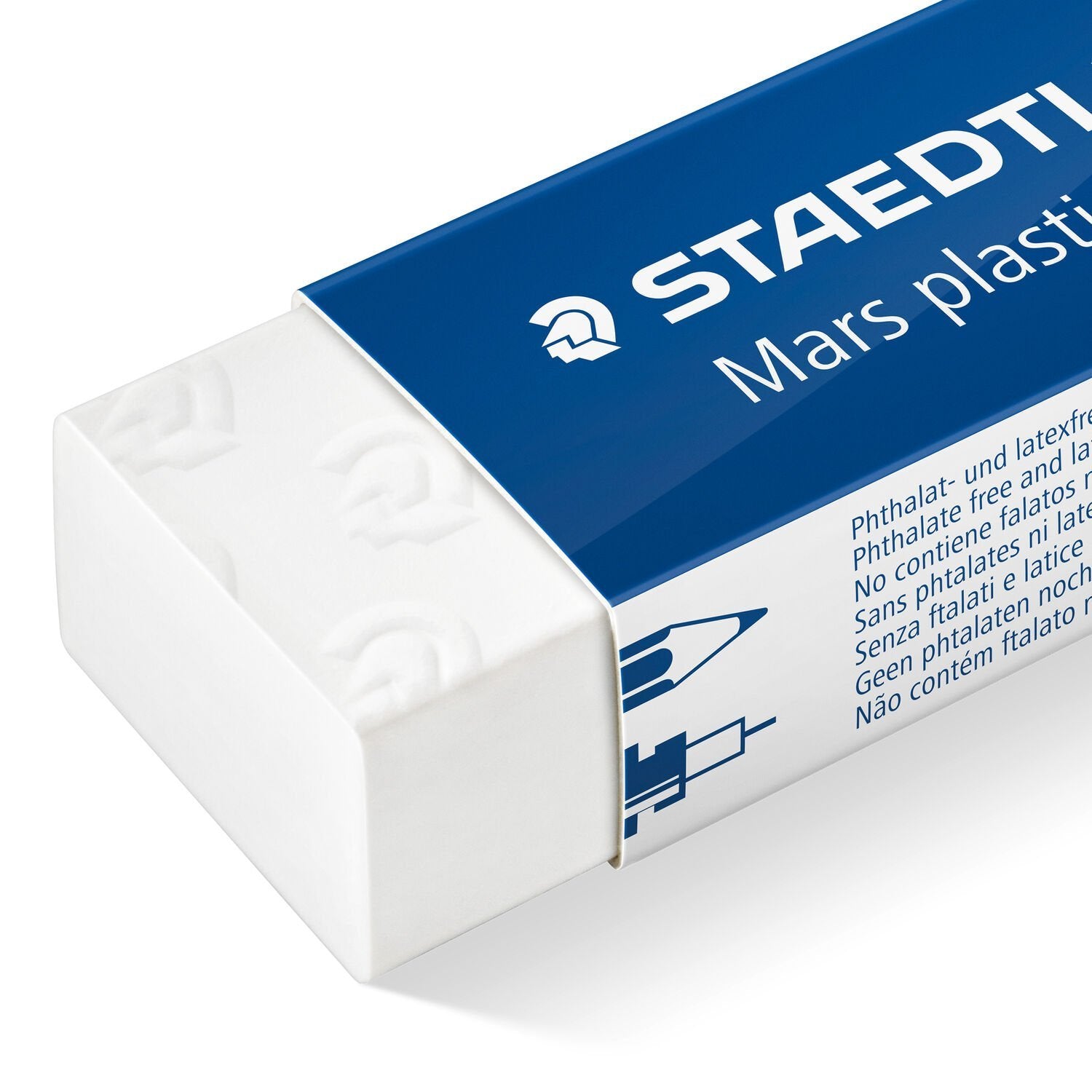EAN 4007817524190 - Staedtler Mars plastic combi goma Blanco 1 pieza(s) imagen 3