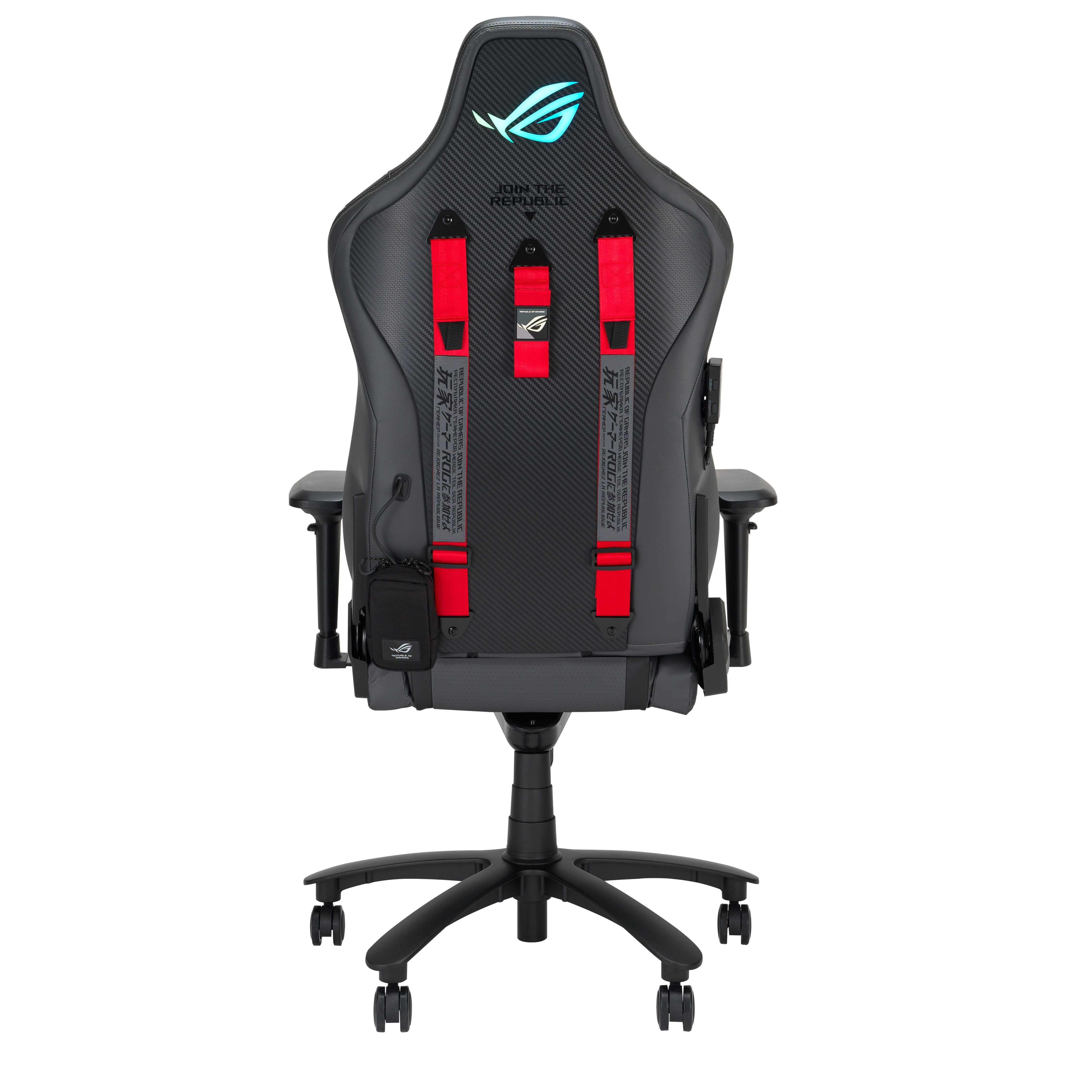 EAN 4711387509371 - ASUS ROG Chariot X Silla para videojuegos universal Asiento acolchado tapizado Gris imagen 4