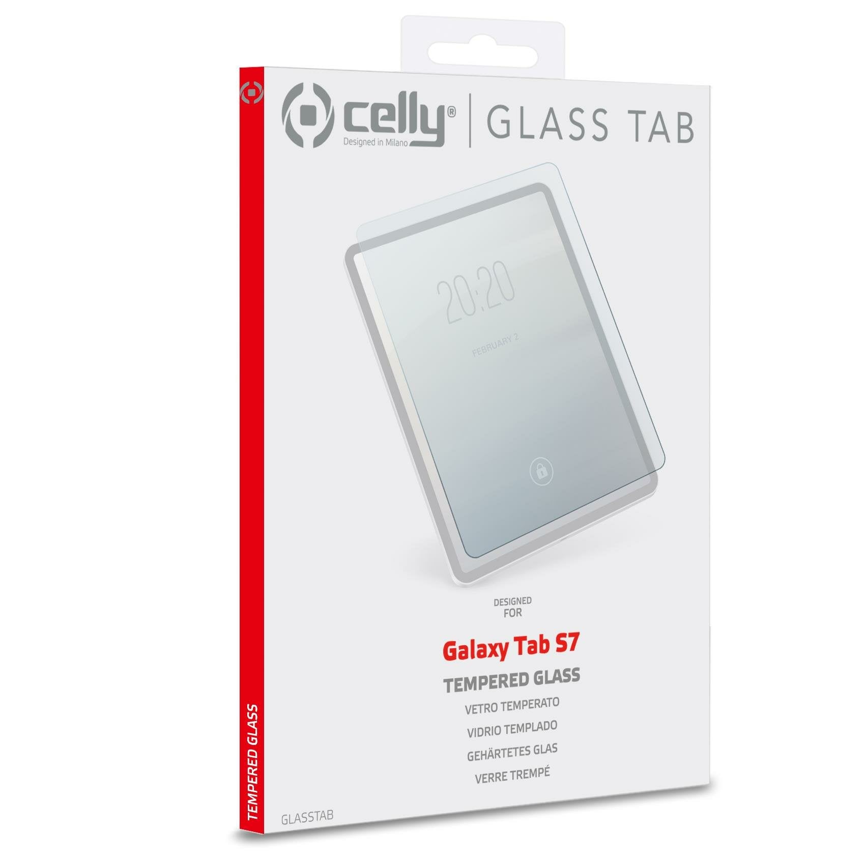 EAN 8021735189879 - Celly GLASSTAB Protector de pantalla Samsung 1 pieza(s) imagen 4