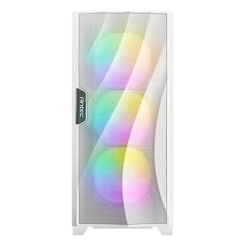 Caja Pc Antec Gamer Dark Fleet Df700 Flux Midi Tower Blanco Retail