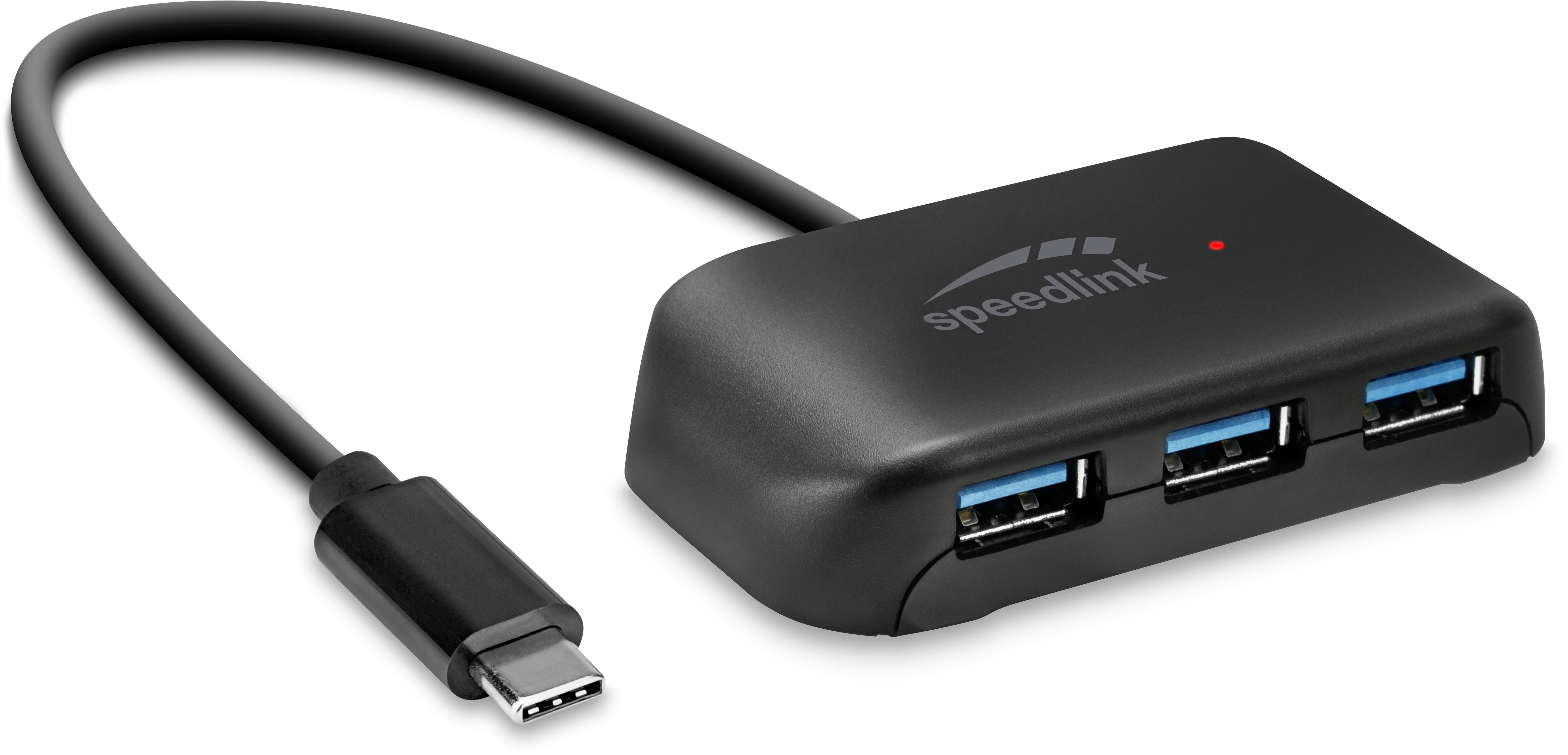 Hub Speedlink Snappy Evo Usb 4-Port, Type-C To Usb 3.0